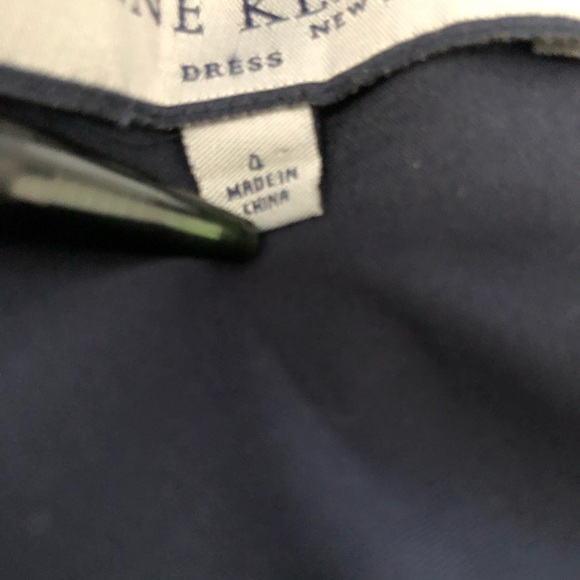 Anne Klein Classic shift dress Navy SZ 4 - Picture 9 of 16